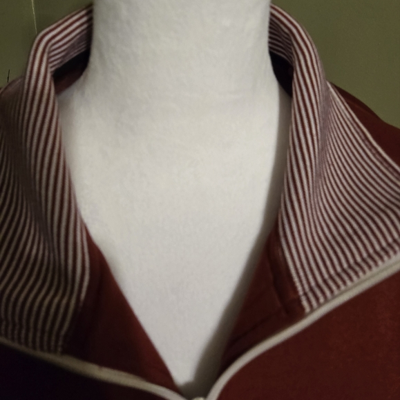 Men Rocawear Jacket size 2XL Burgundy - Picture 3 of 5